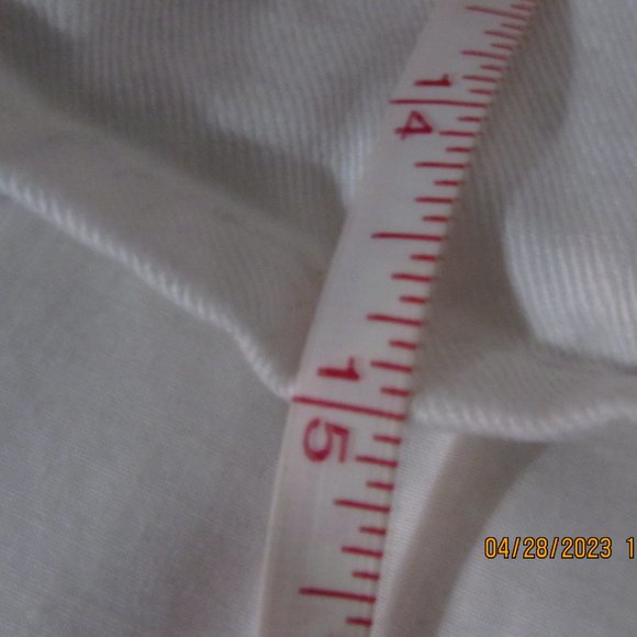 GAP SIZE 6 WHITE DENIM SKIRT JEAN STRETCH SPRING SUMMER CASUAL - Picture 7 of 8